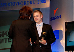 Michal Matjovsk pevzal ocenn v souti NEJLEP SPORTOVEC ROKU 2009
