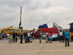 Pohled na st expozic kamin, Truckfest 2011