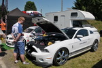 Mustang Shelby, r.v. 2014 na vystven na Rally Show v Hradci Krlov
