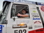 Martin Kolom zdrav pihlejc na startu Rallye DAKAR v Argentin