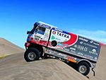 Z druh etapy letonho Dakaru cestou z argentinskho San Luis do San Rafael
