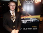 Michal Matjovsk pevzal v Pai ocenn za zskn titulu vicemistra Evropy zvodech automobil na okruzch FIA ETCC 2014