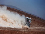 FATBOY na trati sedm etapy rally Dakar 2015 do Uyuni