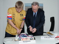 Z tiskov konference sentora Jaroslava Malho a evropskho ampiona FIA ETCC Michala Matjovskho