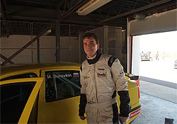 Racing driver Marek urovkin, of Slovakia, will represent the CSMS team